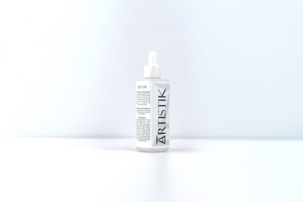 Huile de barbe ARTISTIK 50 g, logotype vertical sur le flacon
