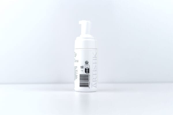 Étiquette latérale du Shampoing Barbe sans rinçage ARTISTIK 100 g