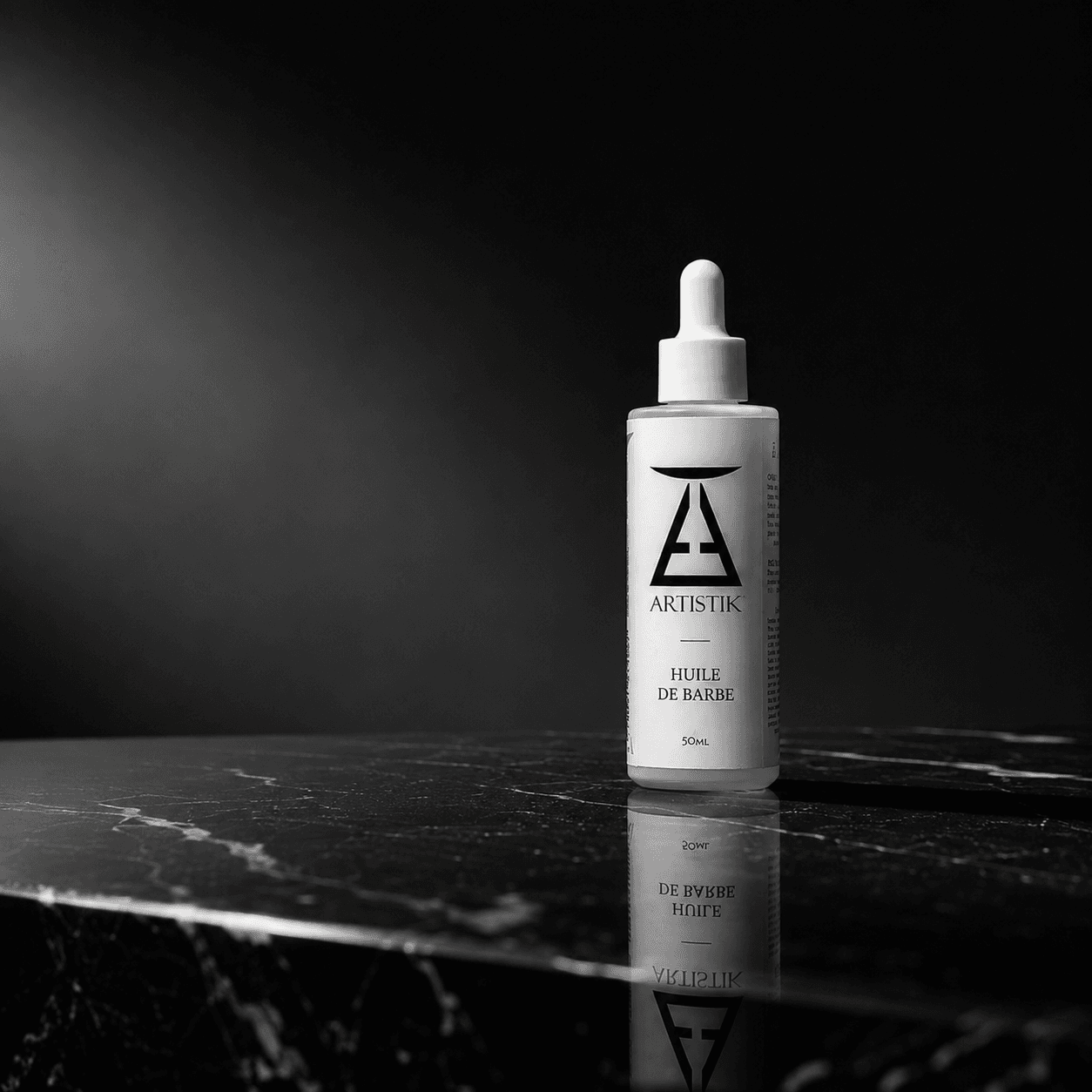 Huile de Barbe ARTISTIK 50 g, flacon compte-gouttes