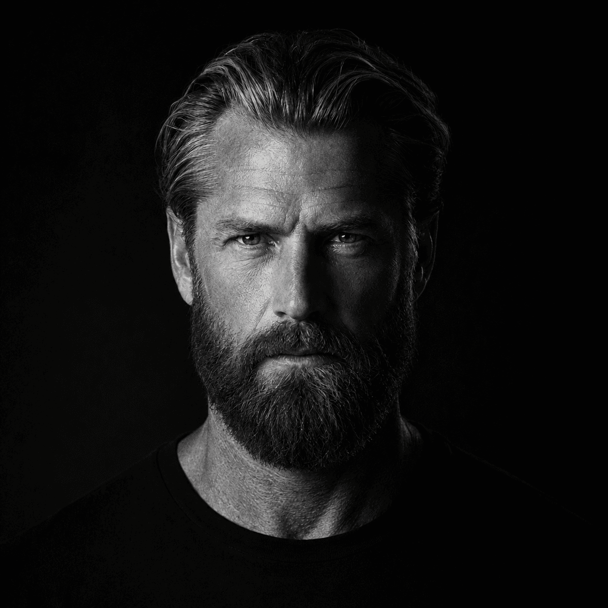 Contours de barbe nets — précision du rasage