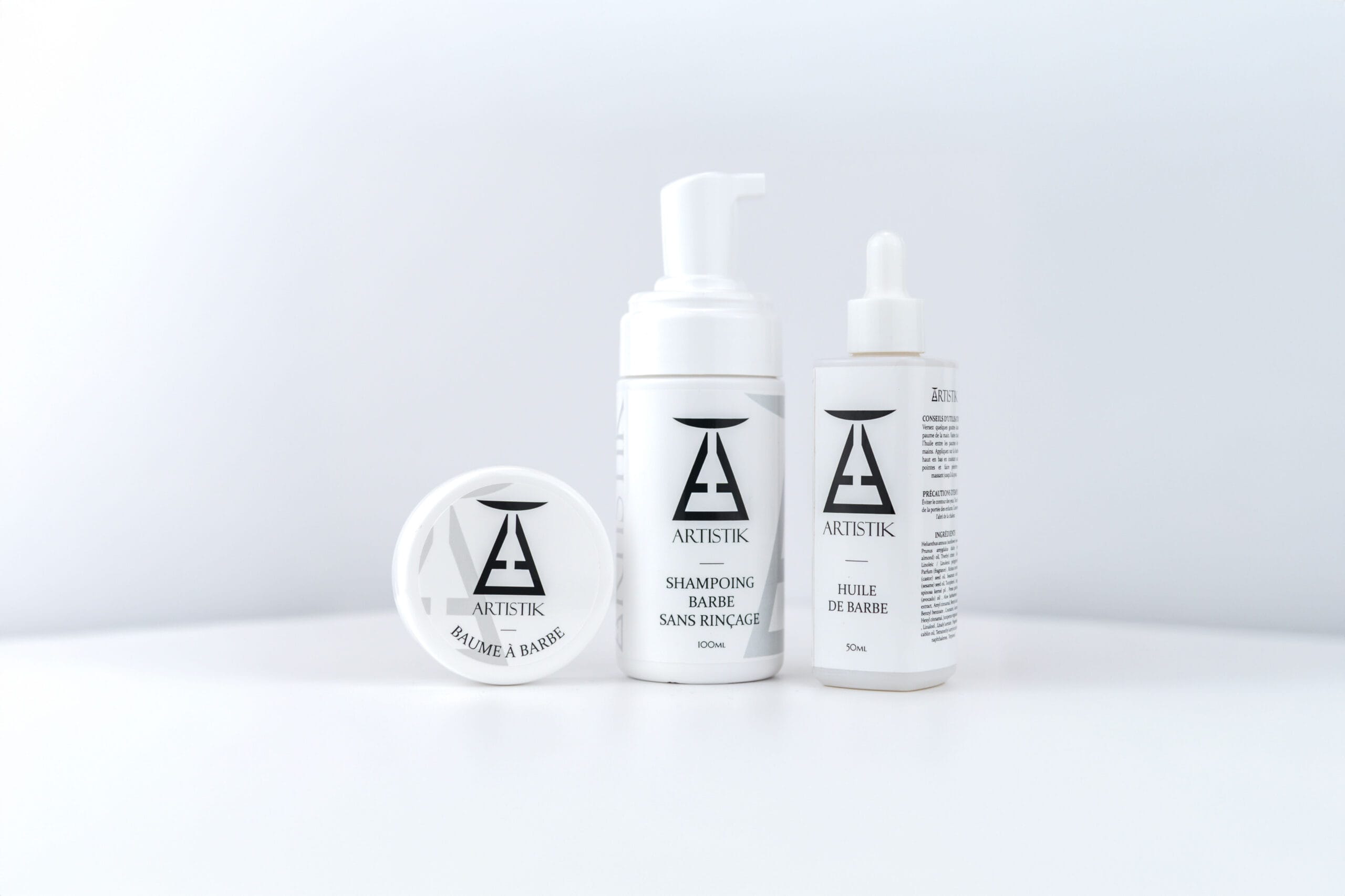 Pack barbe artistik produits cosmétiques barber